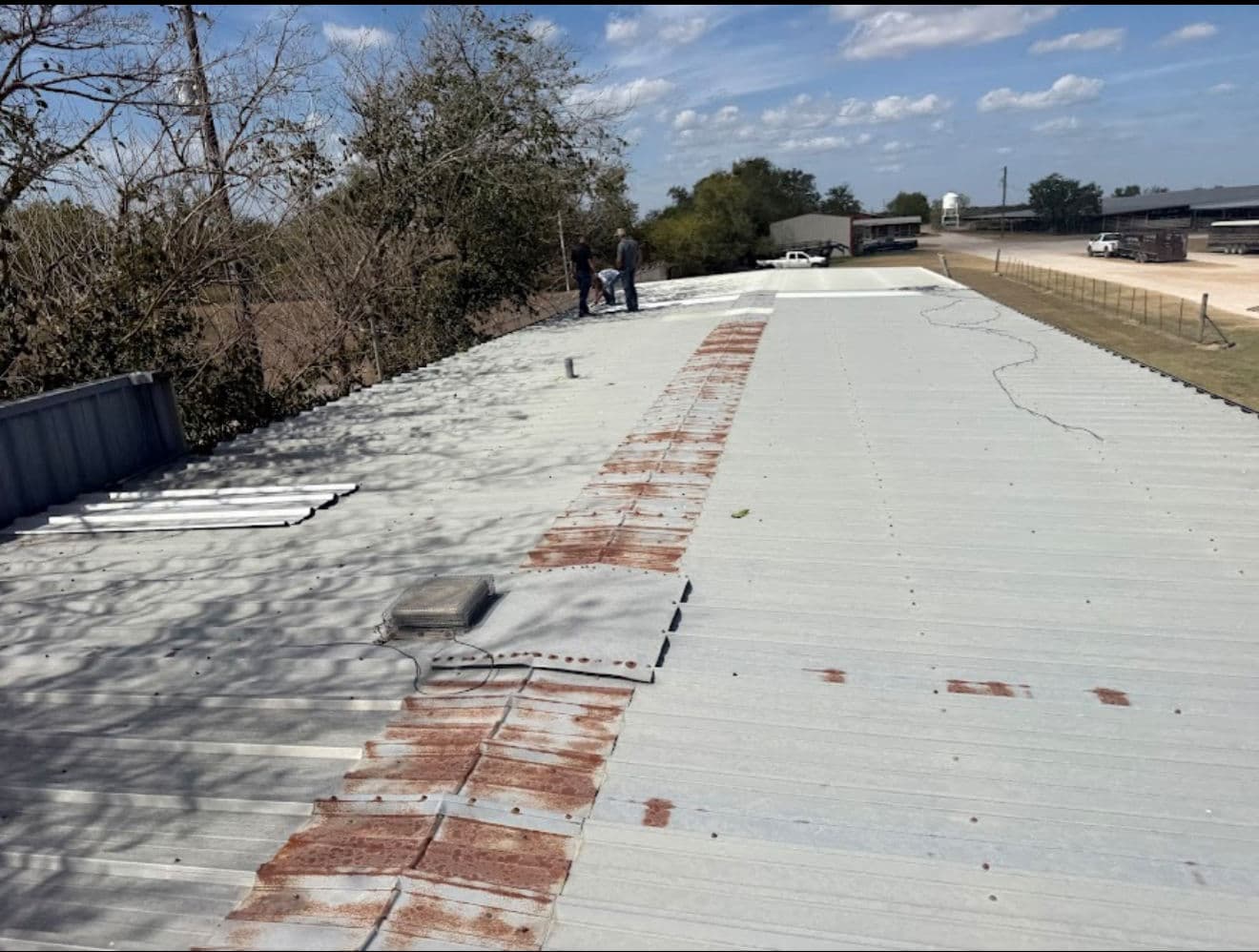 Project Reviving a Weathered Roof with Metal Restoration image