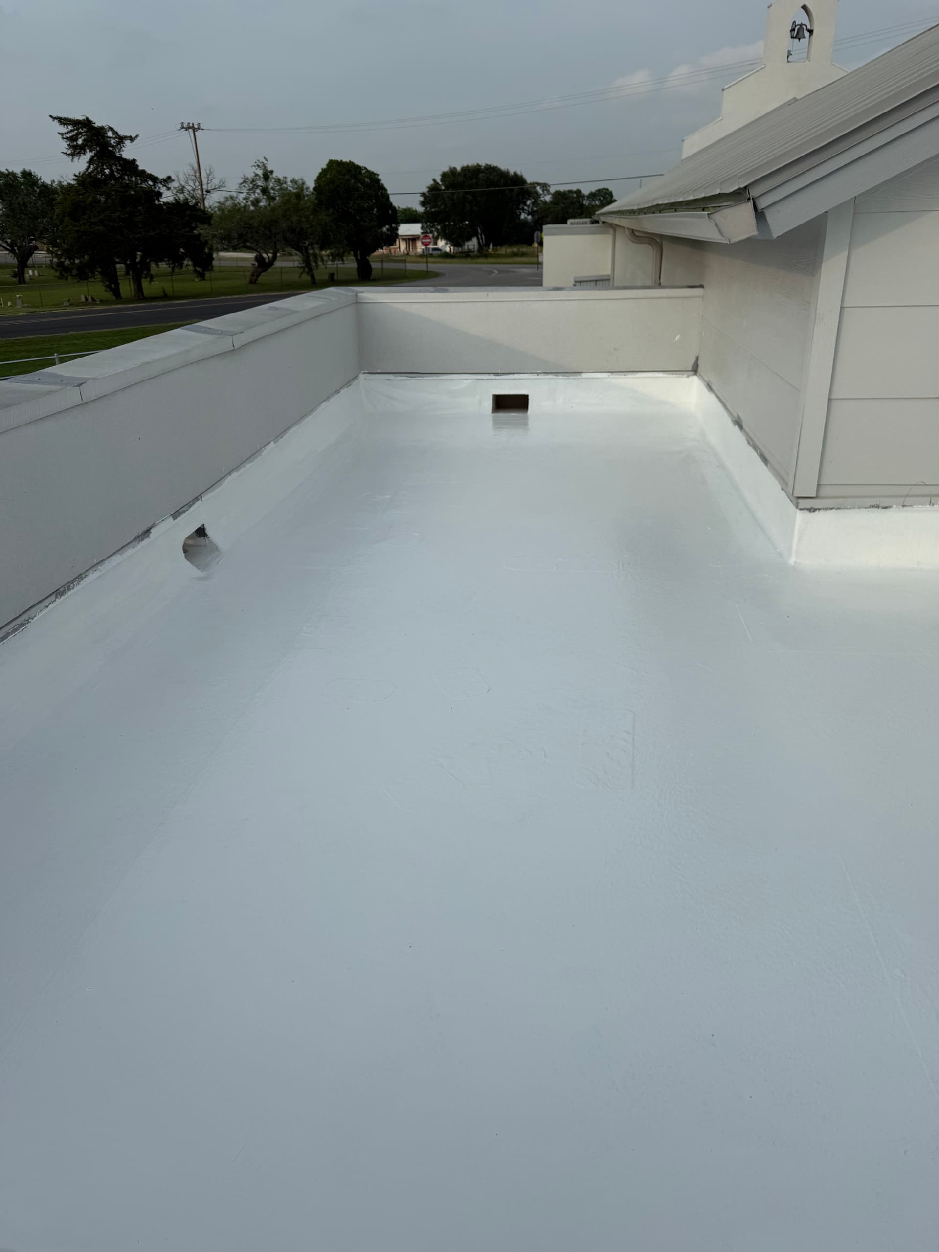 Gallery photos for TPO Flat Roof Coating Restoration Done Right: Image #7