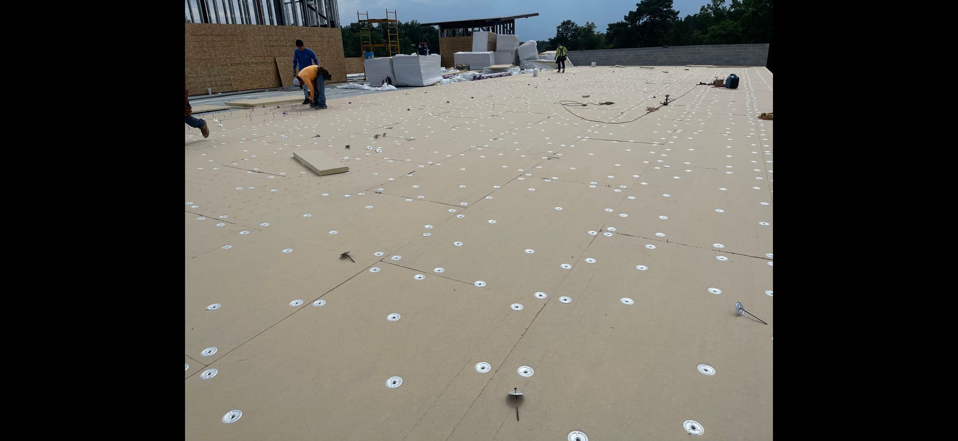 Flawless TPO Roofing on New Building