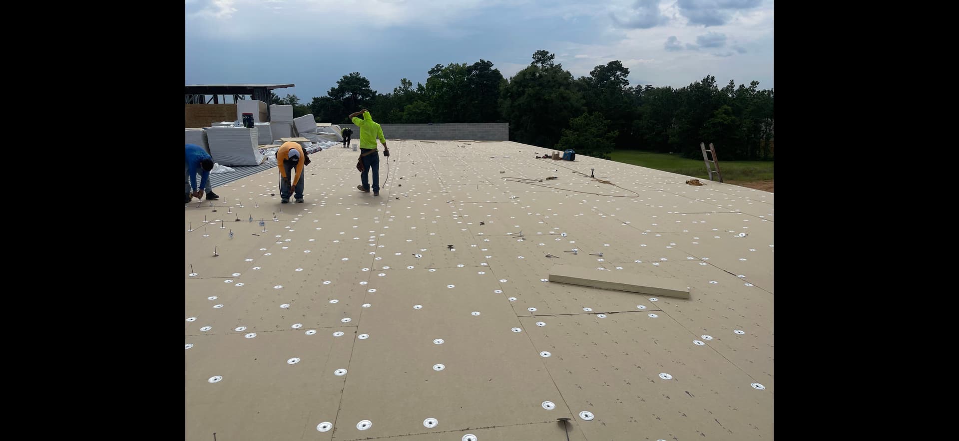 Flawless TPO Roofing on New Building