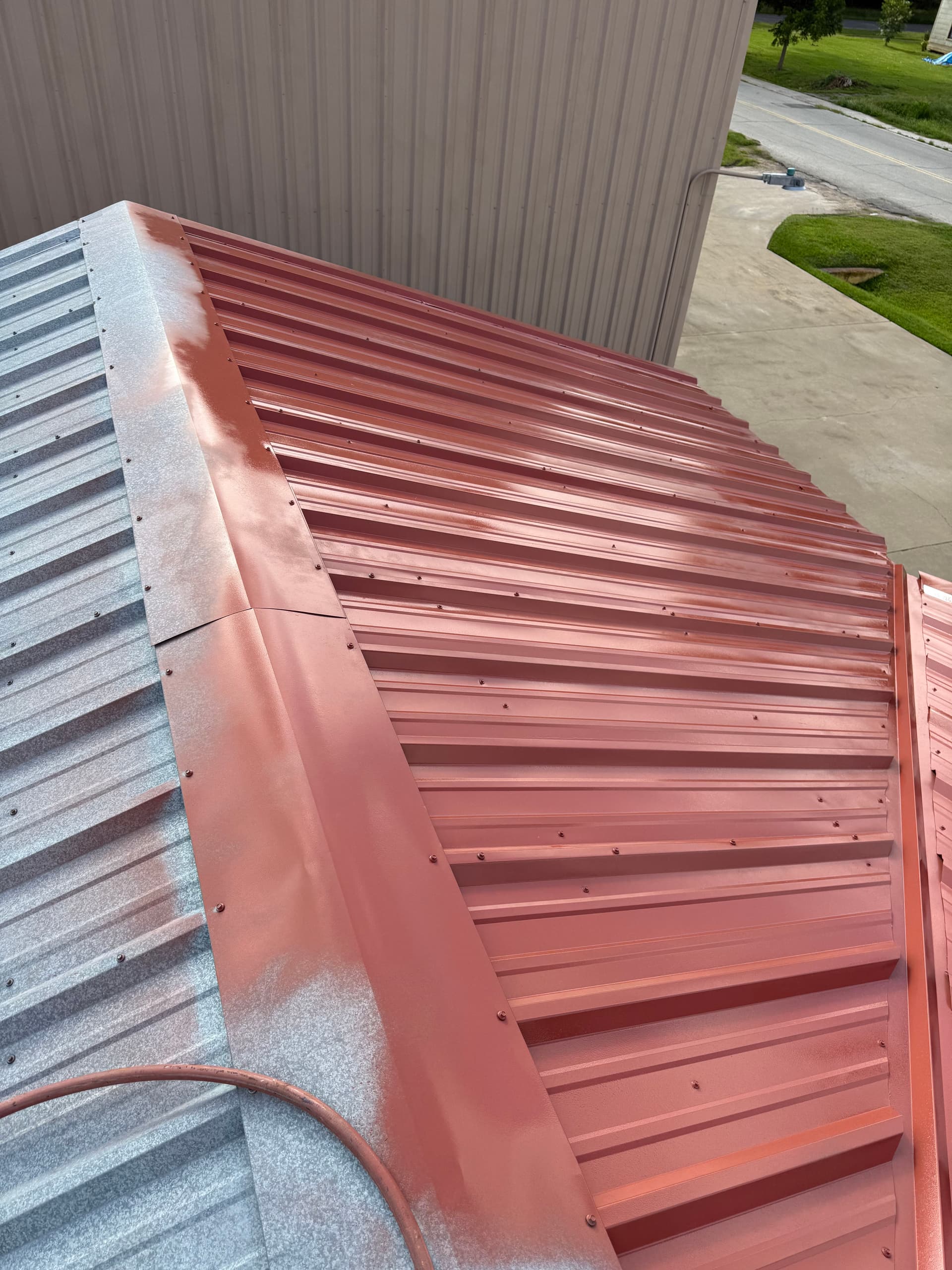 Gallery photos for Commercial Metal Roof Restoration That Saves You From Full Replacement: Image #1