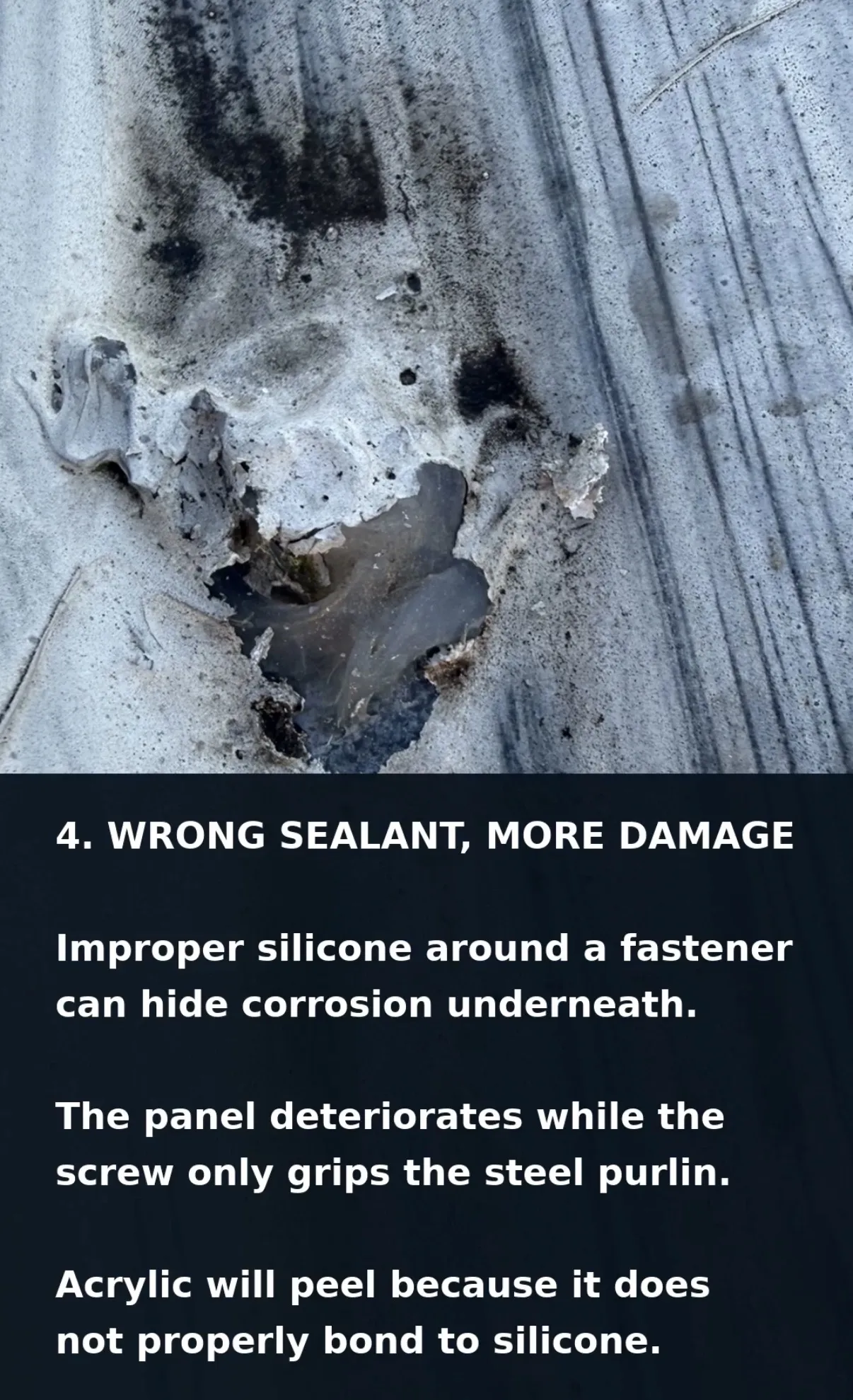 Gallery photos for Why Most Metal Roof Repairs Fail Before They Even Start: Image #3