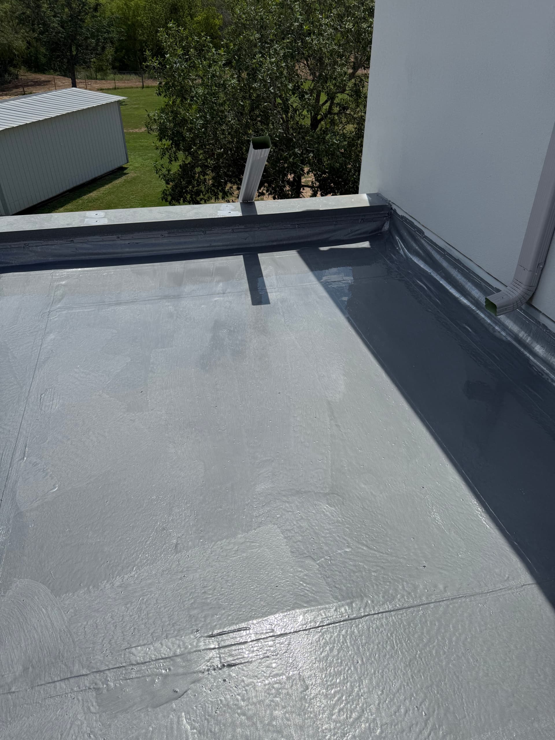 Gallery photos for TPO Flat Roof Coating Restoration Done Right: Image #3