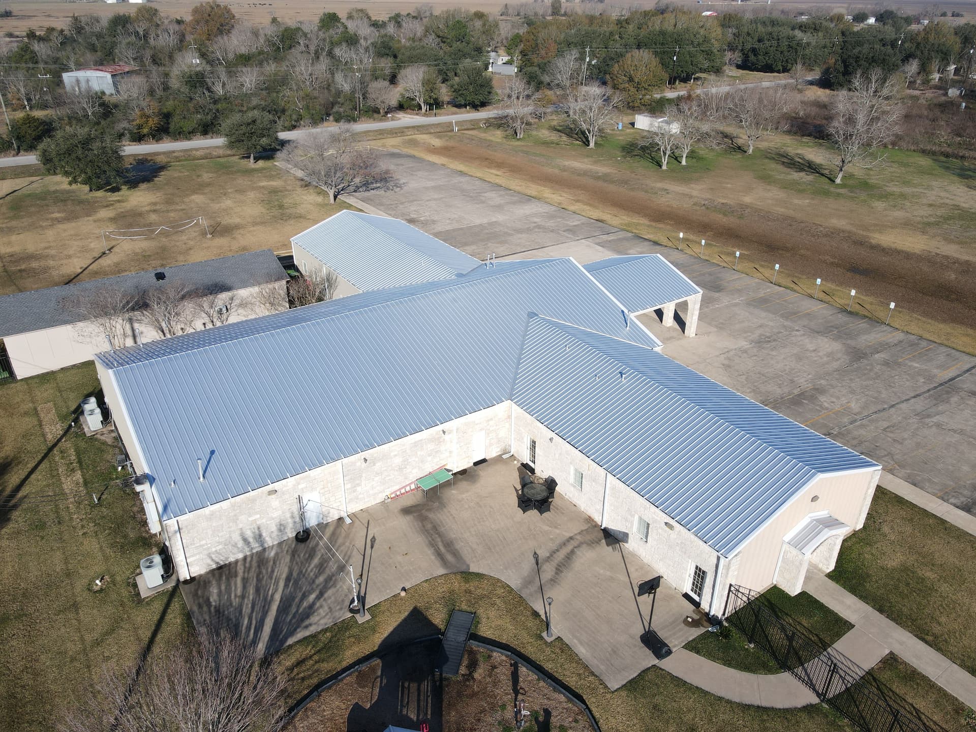 Gallery photos for Full Metal Roof Replacement for Community Center: Image #1