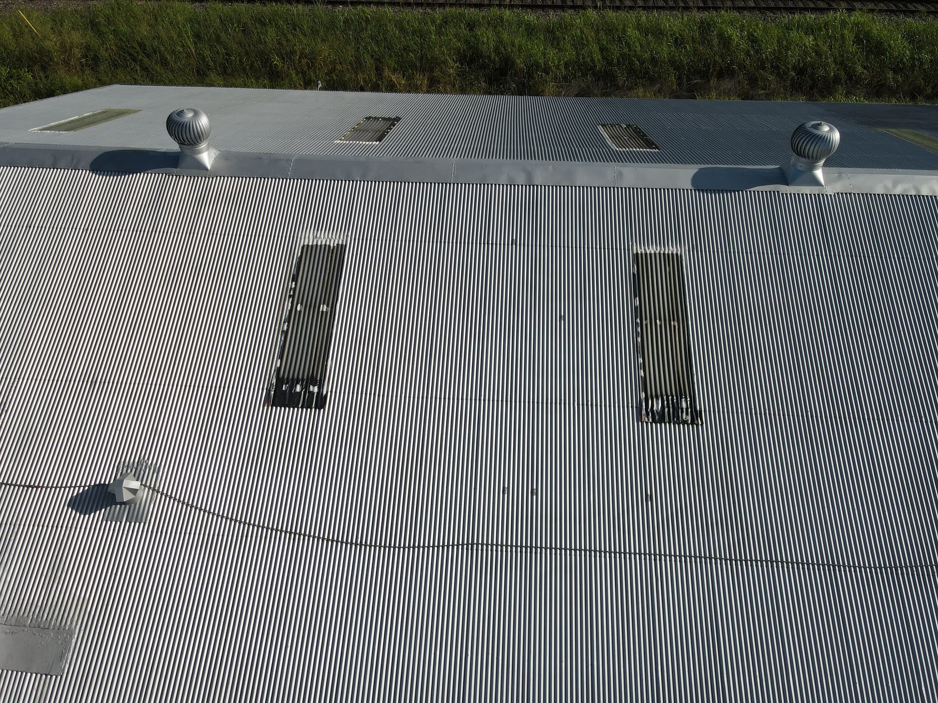 Gallery photos for Full Metal Roof Restoration at Fort Bend Hydraulics: Image #2