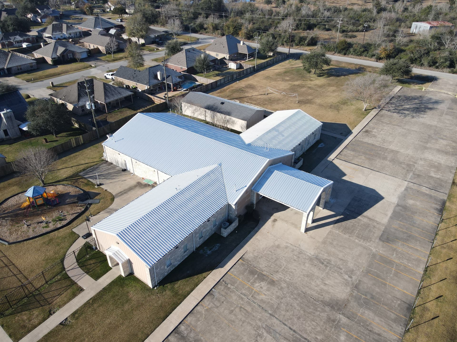 Gallery photos for Full Metal Roof Replacement for Community Center: Image #5