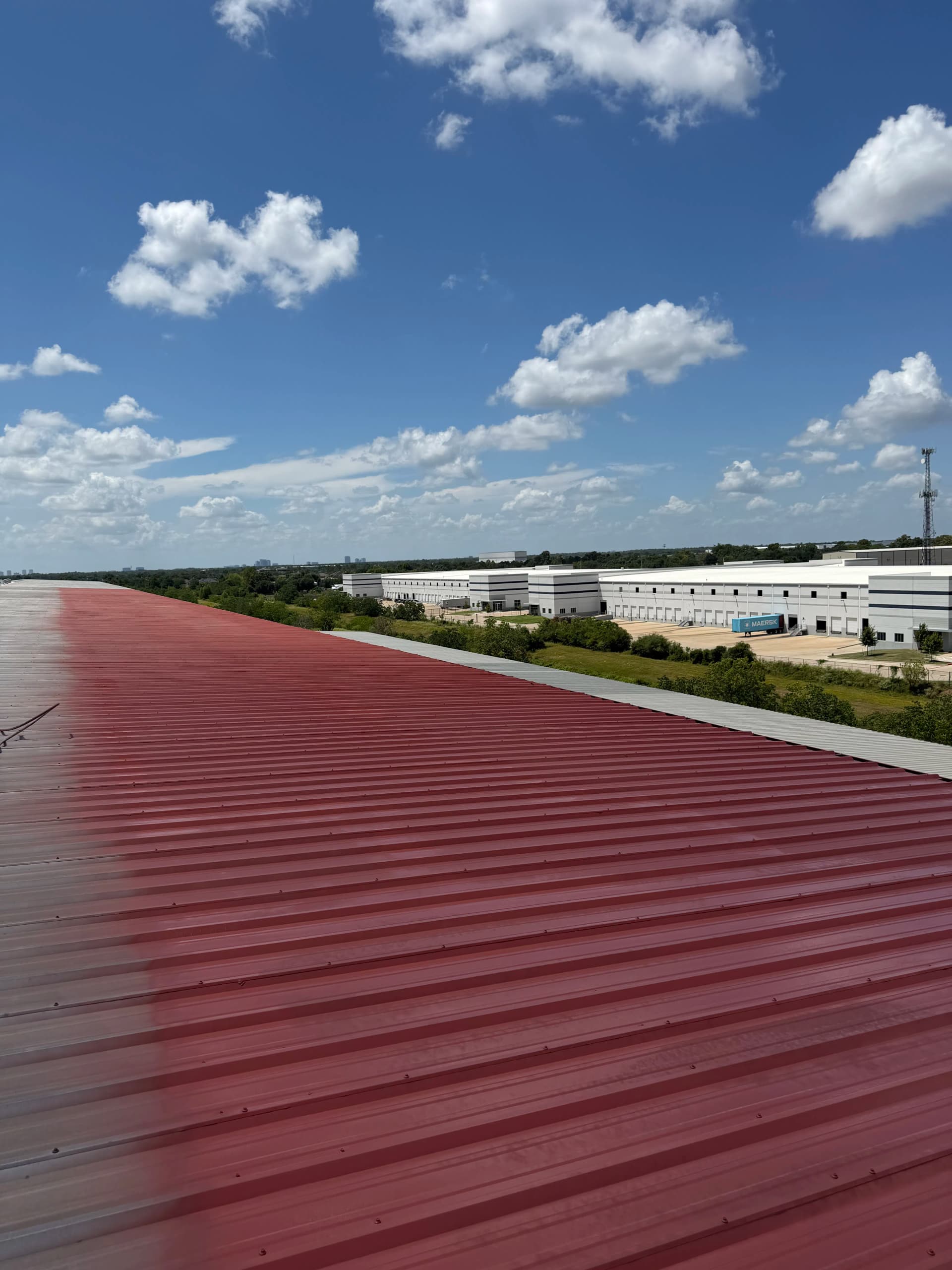Gallery photos for Large Commercial Metal Roof Coating Done the Right Way: Image #4