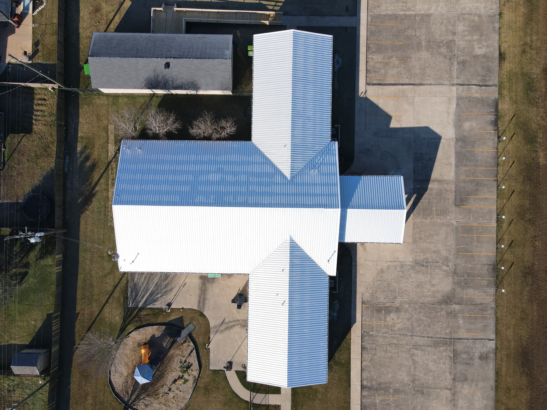 Gallery photos for Full Metal Roof Replacement for Community Center: Image #3