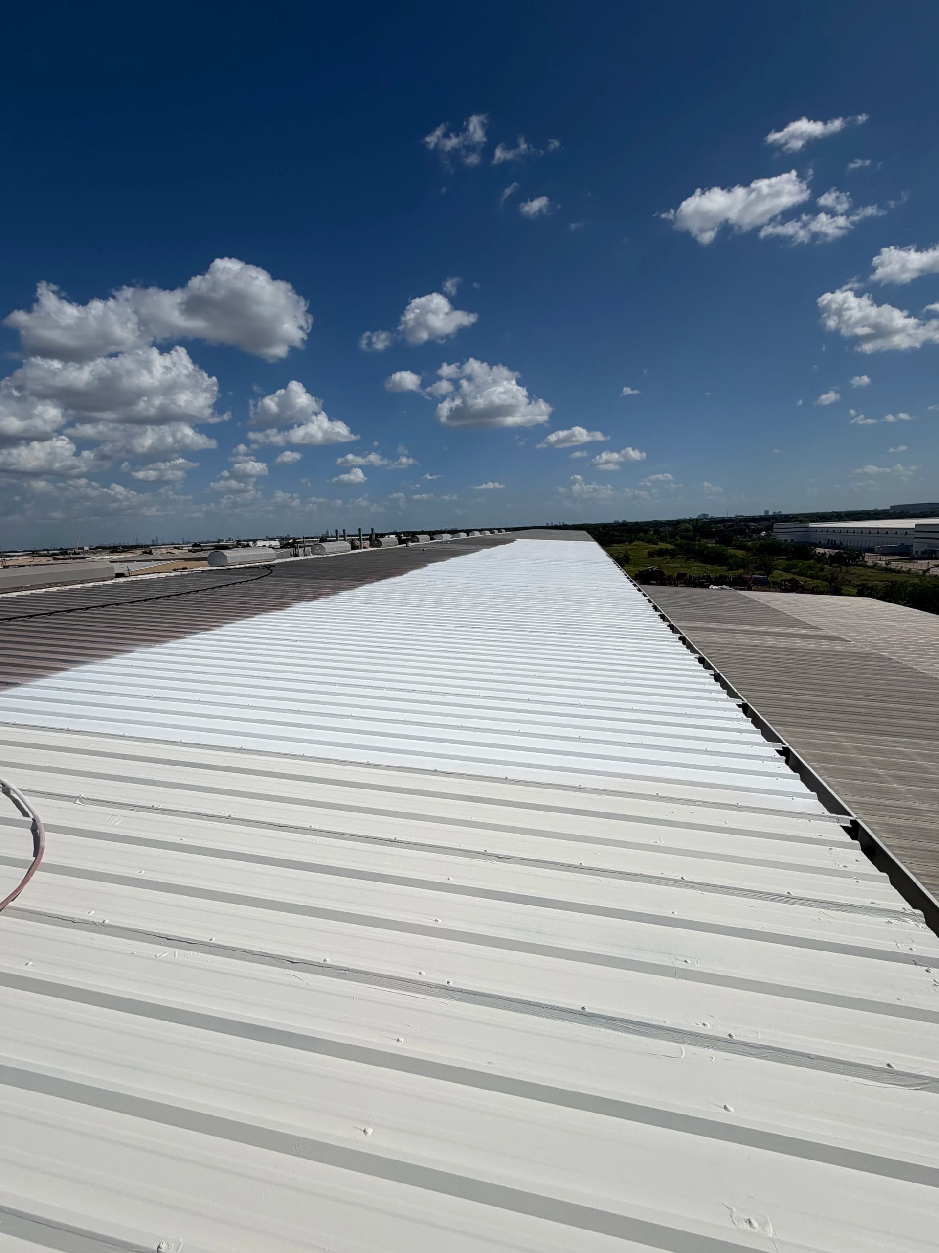 Gallery photos for Large Commercial Metal Roof Coating Done the Right Way: Image #6
