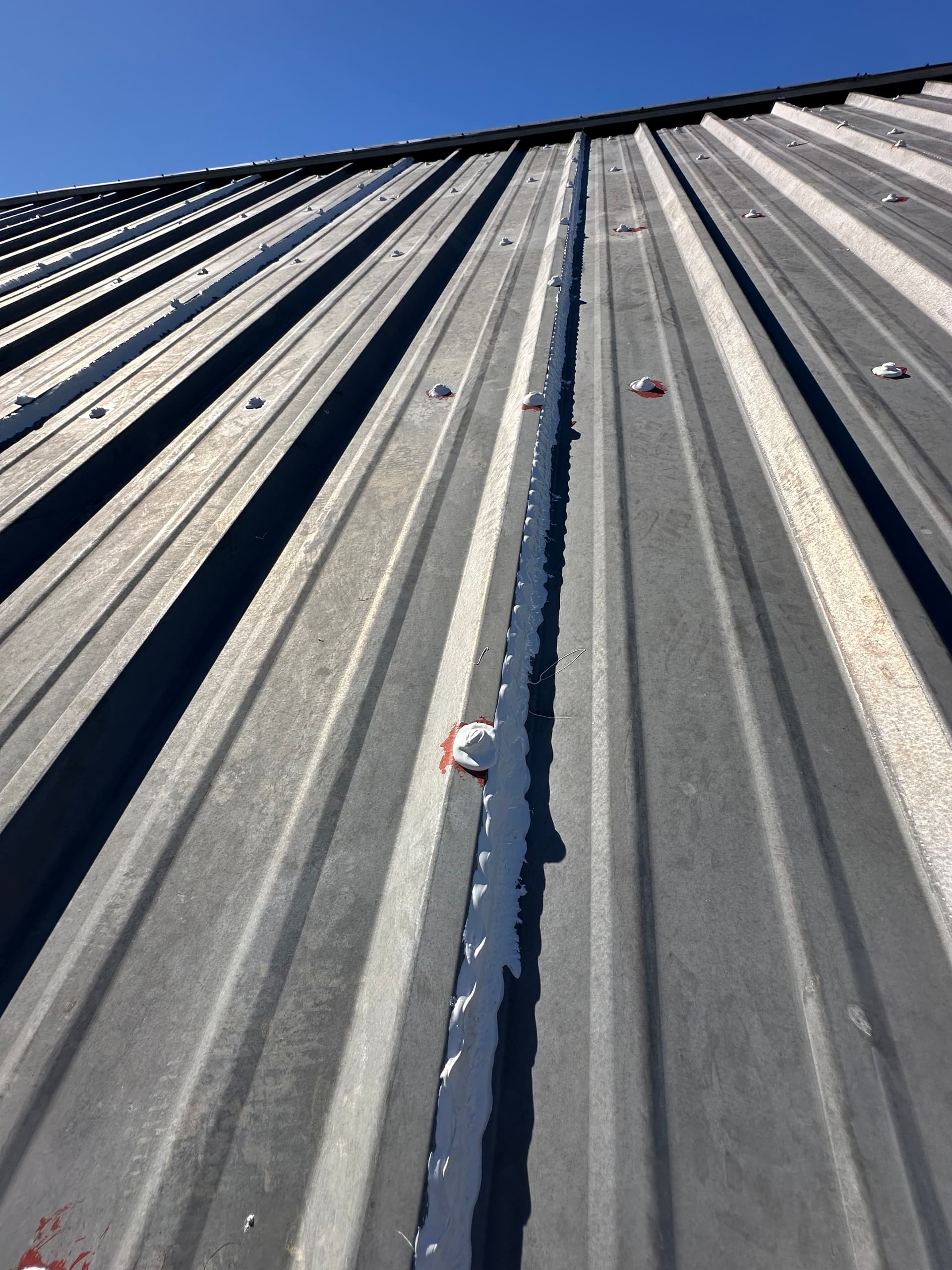 Gallery photos for Metal Roof Maintenance with Seam Sealing and Skylight Care: Image #3