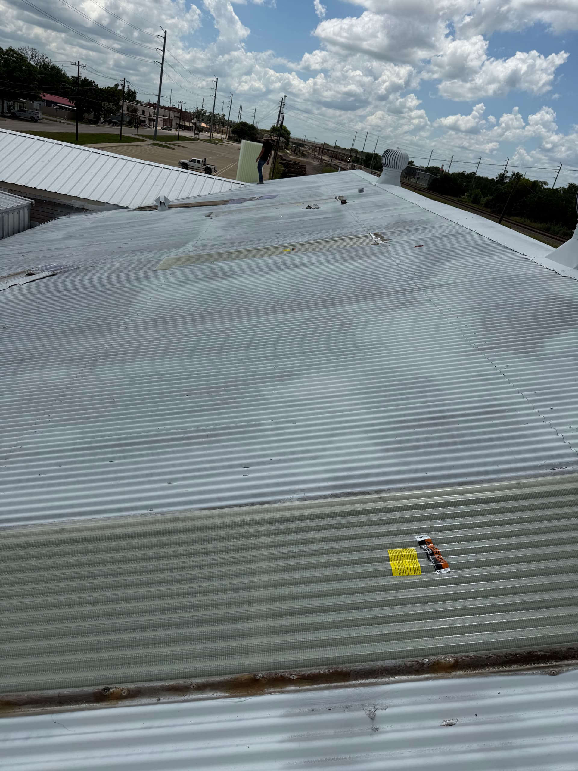 Gallery photos for Full Metal Roof Restoration at Fort Bend Hydraulics: Image #5