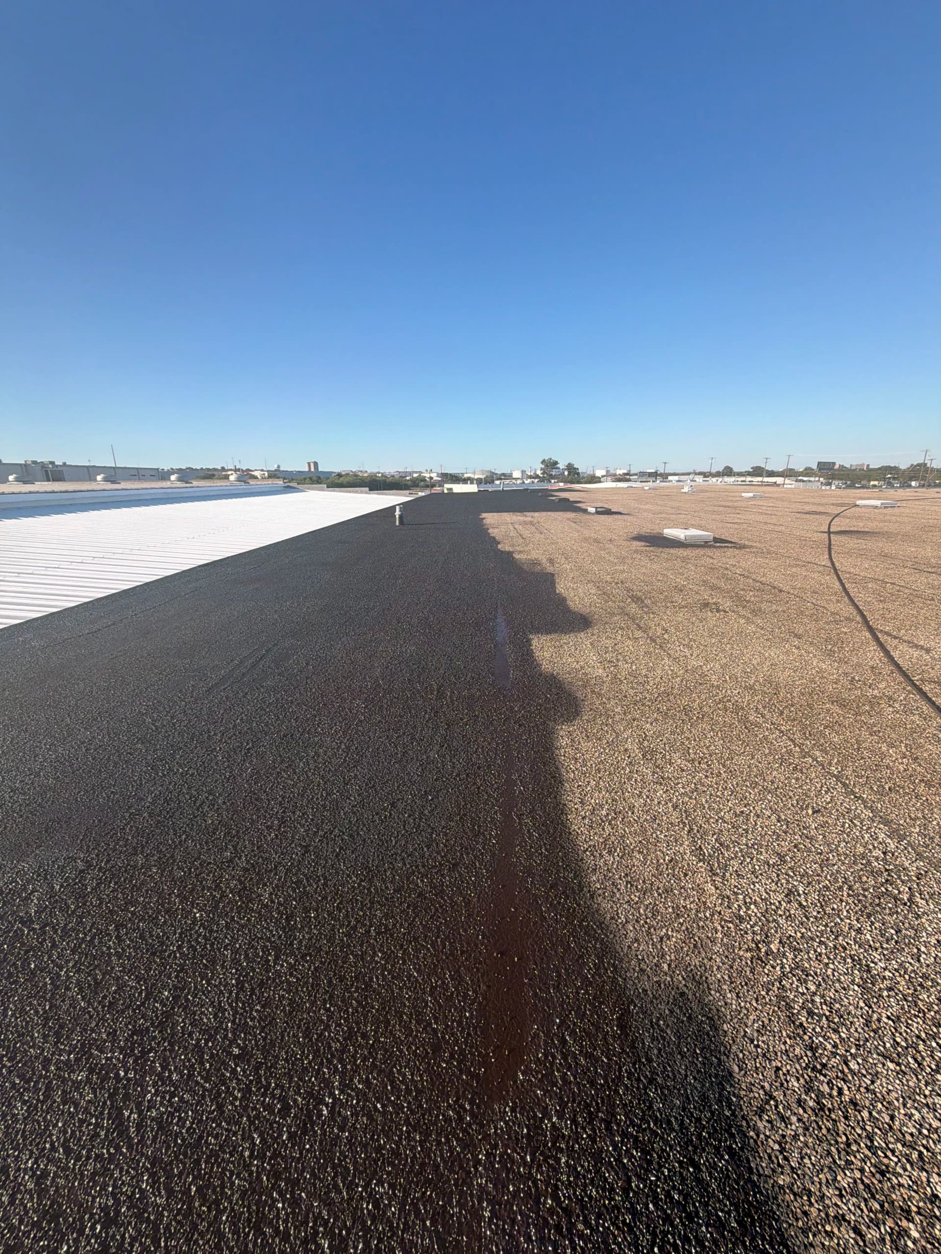 Gallery photos for 120,000 Sq Ft Silicone Roof Restoration with Viking Capital Group: Image #7
