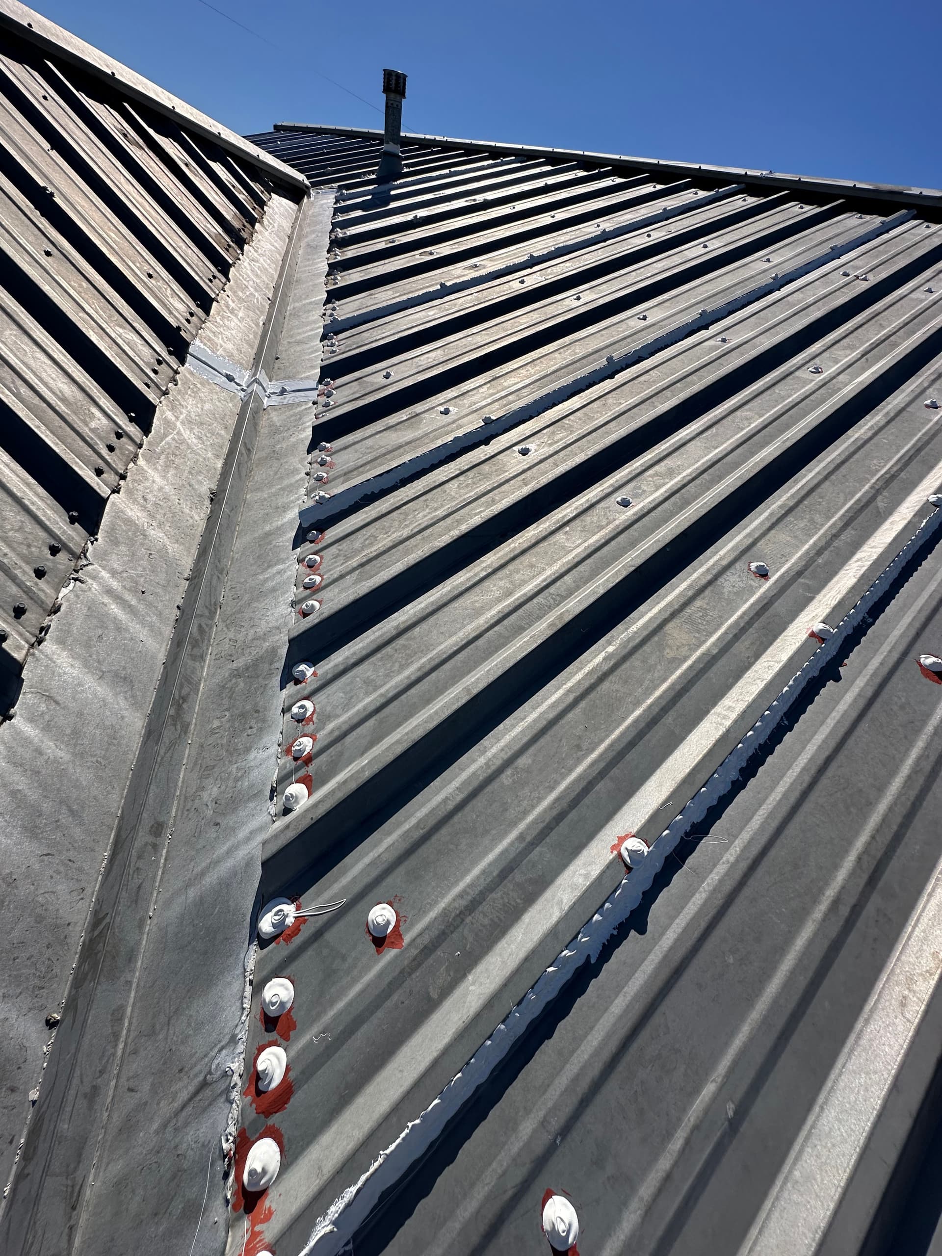 Gallery photos for Metal Roof Maintenance with Seam Sealing and Skylight Care: Image #5